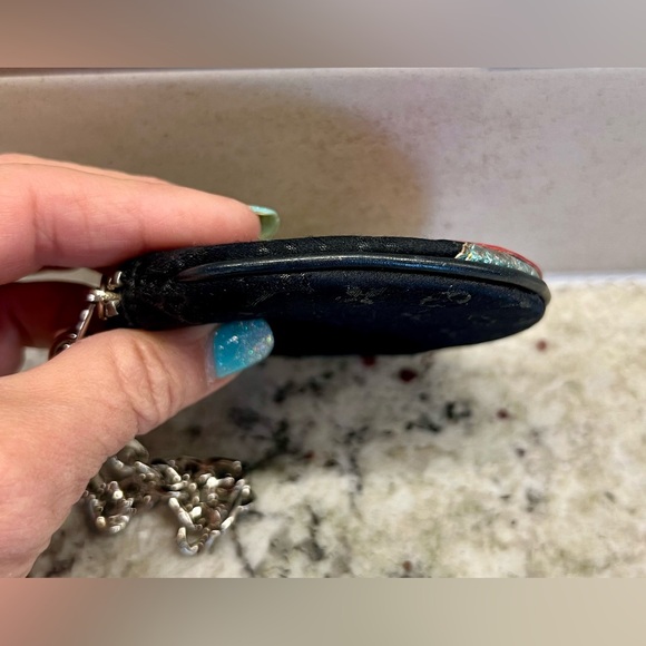 EUC Authentic Louis Vuitton Satin Conte Apple Coin Pouch - Picture 8 of 12